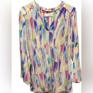 AMANDA UPRICHARD women’s size medium 100% silk top‎